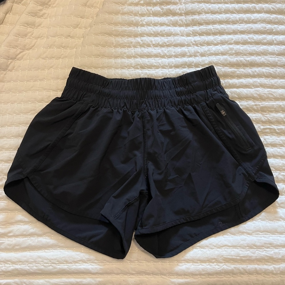 Women's Black Athletic Shorts